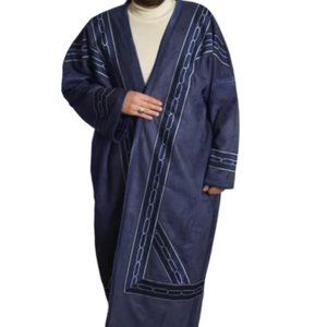 Farwa Fur Men Bisht, Arabic Cloak, Winter Warm Coat, Khaleejy Arabian